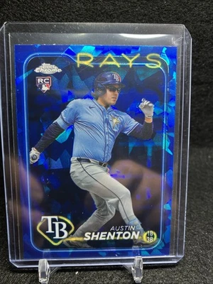 2024 Topps Chrome Update Series Sapphire Edition - Austin Shenton #USCS275 (RC) - Image 1 of 3