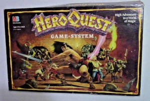 Hero Quest Game System Milton Bradley Board Game 1989/1990 ( Not Complete ) - Picture 1 of 21