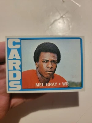 Mel Gray 1972 Topps Football #112  Football Card Cardinals St Louis - Image 1 of 2