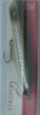 Flash plateado Creek Chub I2500PSFL 3-1/2" Striper Strike 3/4 OZ Foto 1 de 3