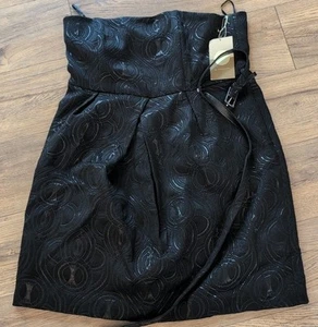 Limited Edition Strapless BlackMini Cocktail/Party Formal Dress Sz 18 - Picture 1 of 3