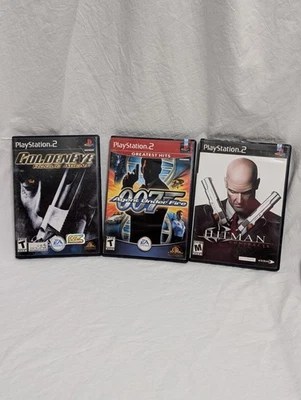 680 Golden Eye Rogue Agent 007 Agent Under Fire Greatest Hits Hitman PS2 - Image 1 of 4
