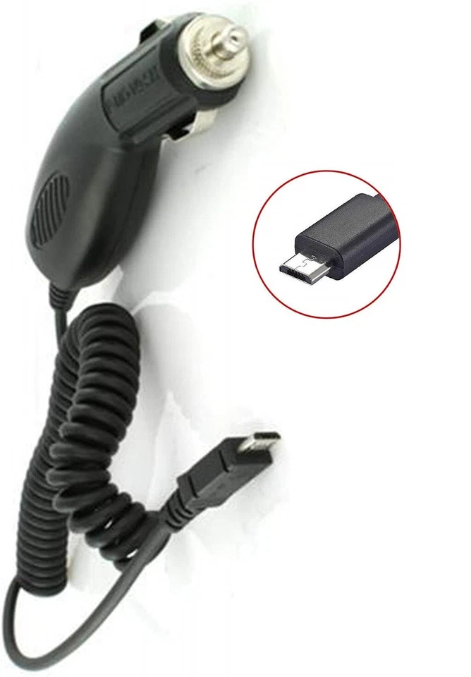 MICRO USB CELL PHONE CAR CHARGER ACCESSORY FOR SAMSUNG GALAXY S4 - Image 1 of 1
