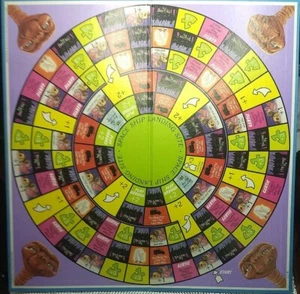 E.T. The Extra Terrestrial Board Game Replacement Parts: 1982 Game Board - Picture 1 of 4