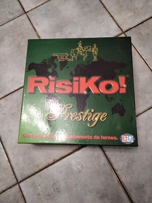 RISIKO PRESTIGE GIOCO IN SCATOLA EG GIOCHI (fuori Produzione) - buste Sigillate  - Immagine 1 di 3