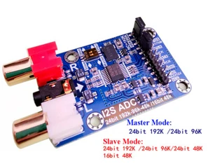 I2S ADC Audio I2S Capture Card Module Master Slave Mode Development Board - Bild 1 von 3