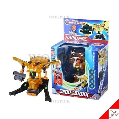 Turning Mecard God RAPID FIRE Turning Car Transformer Robot Toy Korean 2025 - Image 1 of 4