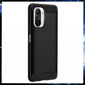 For XIAOMI POCO F3 CARBON FIBRE CASE SHOCKPROOF SLIM HEAVY DUTY BLACK PHONE F 3 - Photo 1 sur 7