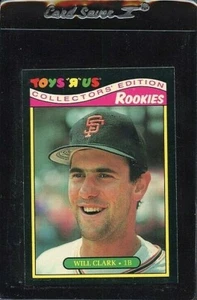 1987 TOYS R US ROOKIES #7 WILL CLARK SAN FRANCISCO GIANTS - Picture 1 of 1