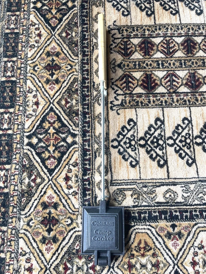 Coghlan's Cast Iron Camp Cooker, Camping Cookware Sandwich Toaster Fire Grill - Image 1 of 4