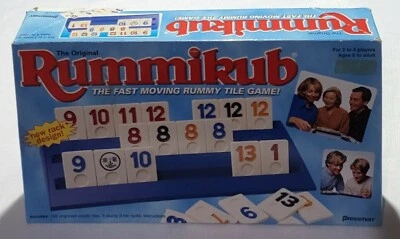 Vintage 1997 Original version of this classic game,Pressman Rummikub Fast Moving - Image 1 of 4