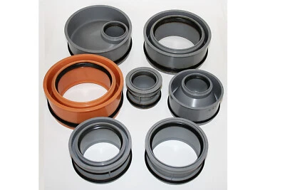 HT Abwasser Innen Reduzierstück AIRFIT DN75/50 - DN160/110, HT-Reduzierung - Bild 1 von 2