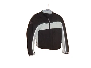 New Women's Medium Black/Grey MotoGP "Diva" Motorcycle Jacket With Armor - Picture 1 of 3