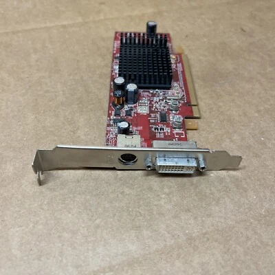 Tarjeta de gráficos de video DVI S de alto perfil ATI Radeon X600 E-G012-05-1638 0H9142 Foto 1 de 3