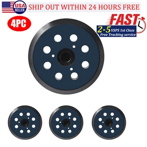 4 pezzi 5 pollici levigatrice orbitale ricambio pad gancio anello per cavo Dewalt Makita Porter - Foto 1 di 11