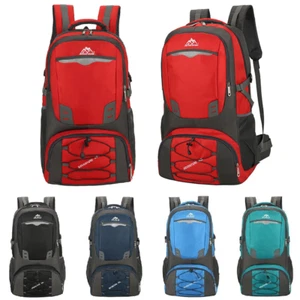 85L Large Waterproof Hiking Camping Backpack Outdoor Travel Men's Rucksack Bag - Picture 1 of 25