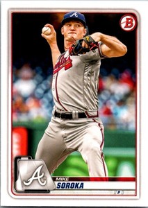 Mike Soroka 2020 Bowman  #7 Atlanta Braves