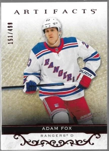2021-22 Adam Fox Upper Deck Artifacts Ruby #25 /499 - Picture 1 of 1