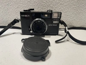 Minolta Hi-Matic AF2 38mm f:2.8 Auto Focus Camera Case Strap Good Condition #X1 - Picture 1 of 9