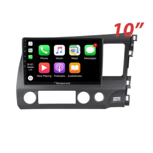 10" Wireless CarPlay Android Auto Nakamichi BT For Honda Civic 2006-2011 Sedan - Bild 1 von 3