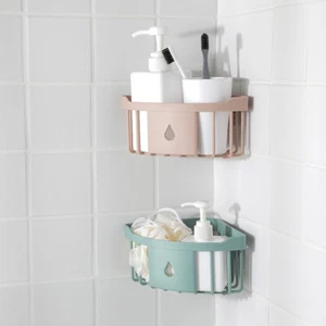 Bathroom Shelf with Multifunctional Wall-mounted Bathing Kitchen Storage - Picture 1 of 15