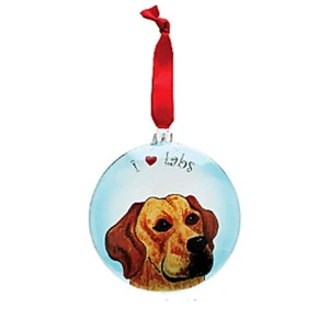 Gelber Labrador Retriever Ornament Rescue Me Now Pavillon Geschenk 5 Zoll - Bild 1 von 1