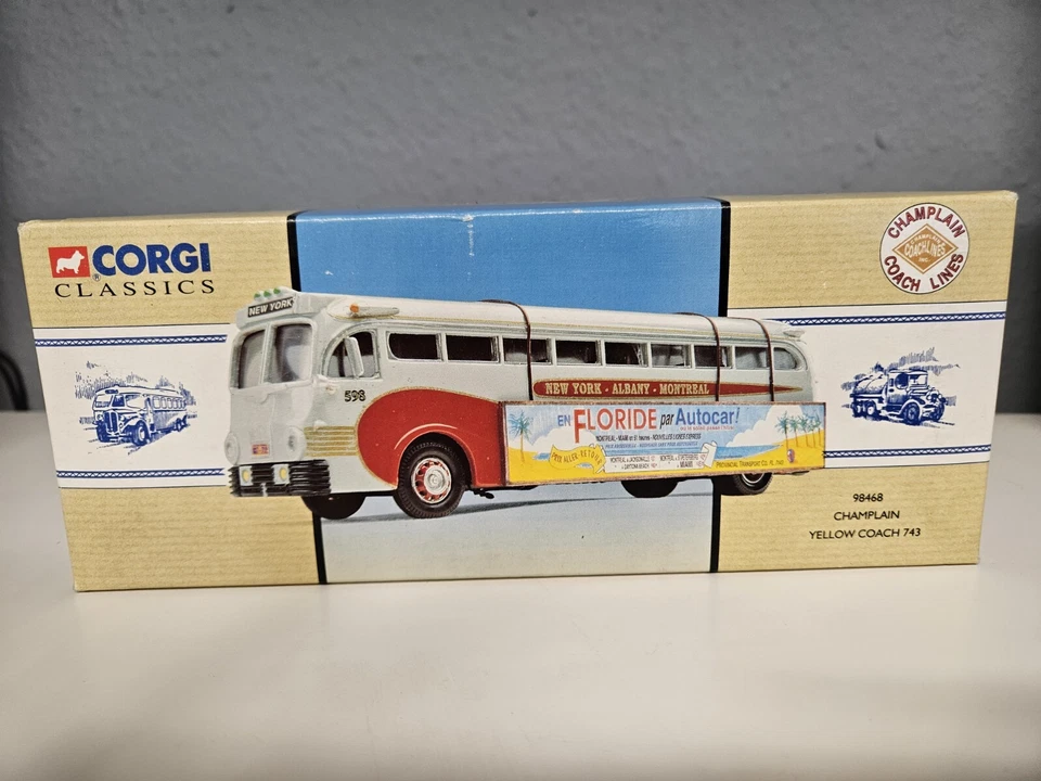 Corgi Classics 98468 limitiert - Champlain - Yellow Coach 743 - Neu OVP - Bild 1 von 4