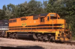 Original Slide: BPRR Buffalo & Pittsburgh GP38 2000 at Cloe, PA - Picture 1 of 1