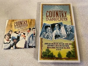LEGENDS OF COUNTRY MUSIC CLASSIC HITS OF THE 50S,60,&70'S SHOUT FACTORY BOX SET - Picture 1 of 2