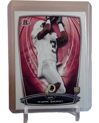 2014 Bowman Ryan Grant Rookie RC Card #29 Redskins W/Top Loader 🏈 - Image 1 of 2