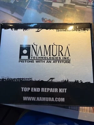 NAMURA TOP END REPAIR KIT 1986-91 CR80 .5 OVER NOS - Image 1 of 3