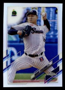 2021 Topps Chrome NPB #5 Naruki Terashima Refractor