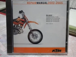 Brand New 2002-05 KTM 50AC/LC Repair Manual CD - Picture 1 of 2