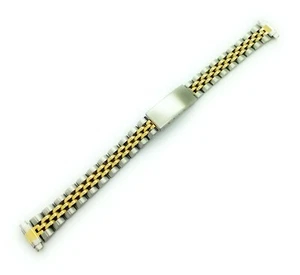 12 mm 14 mm Speidel RX Oro y Plata Acero Inoxidable Metal Banda Reloj Damas - Imagen 1 de 5