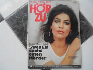 Hörzu 16/1972 TB:Hannelore Elsner/P. Frankenfeld/Tatort/Deep Purple/Su Kramer! - Bild 1 von 8