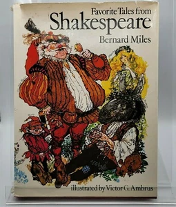 Favorite Tales From Shakespeare ~1976 ~ Hardcover ~ Bernard Miles ~ Illustrated - Picture 1 of 11