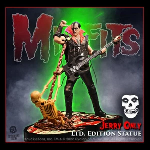 Jerry Only Misfits Rock Iconz Statue - Direct from KnuckleBonz - Only 3000 Made! - Picture 1 of 8