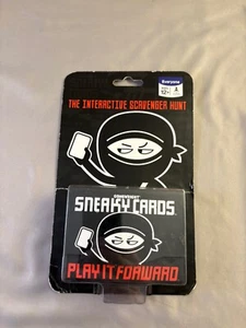 Sneaky Cards Card Game Interactive Scavenger Hunt NEW SEALED Play It Forward - Picture 1 of 3