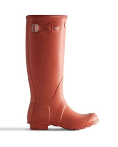 Hunter Original Tall Women's Casual Boots, Rorbu Rust, W9 - Picture 1 of 1