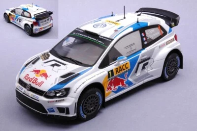MODELLINO AUTO STATICO IXO VW POLO R #1 RALLY WM 2014 OGIER/INGRASSIA SCALA 1/24 - Immagine 1 di 4