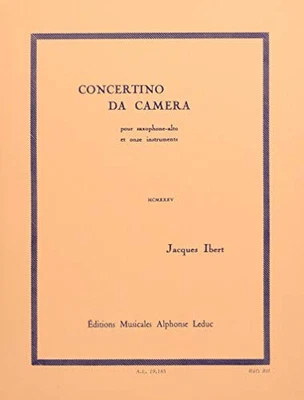 Jacques Ibert: Concertino Da Camera..., IBERT  JACQUES  - Image 1 of 2