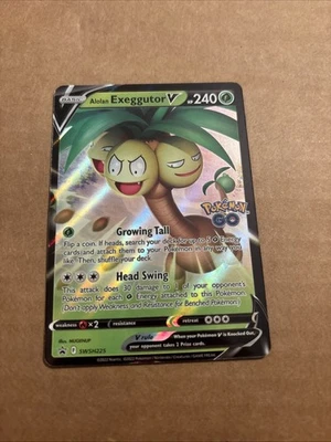 Alolan Exeggutor V SWSH225 SWSH: Sword & Shield Promo Cards Holo - Image 1 of 4