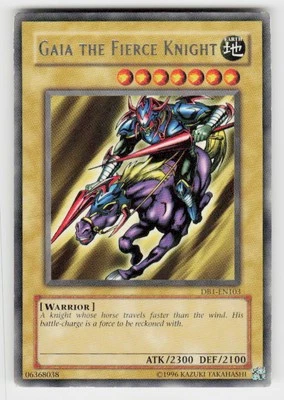 Dark Beginning 1 #DB1-EN103 Gaia The Fierce Knight - Image 1 of 2