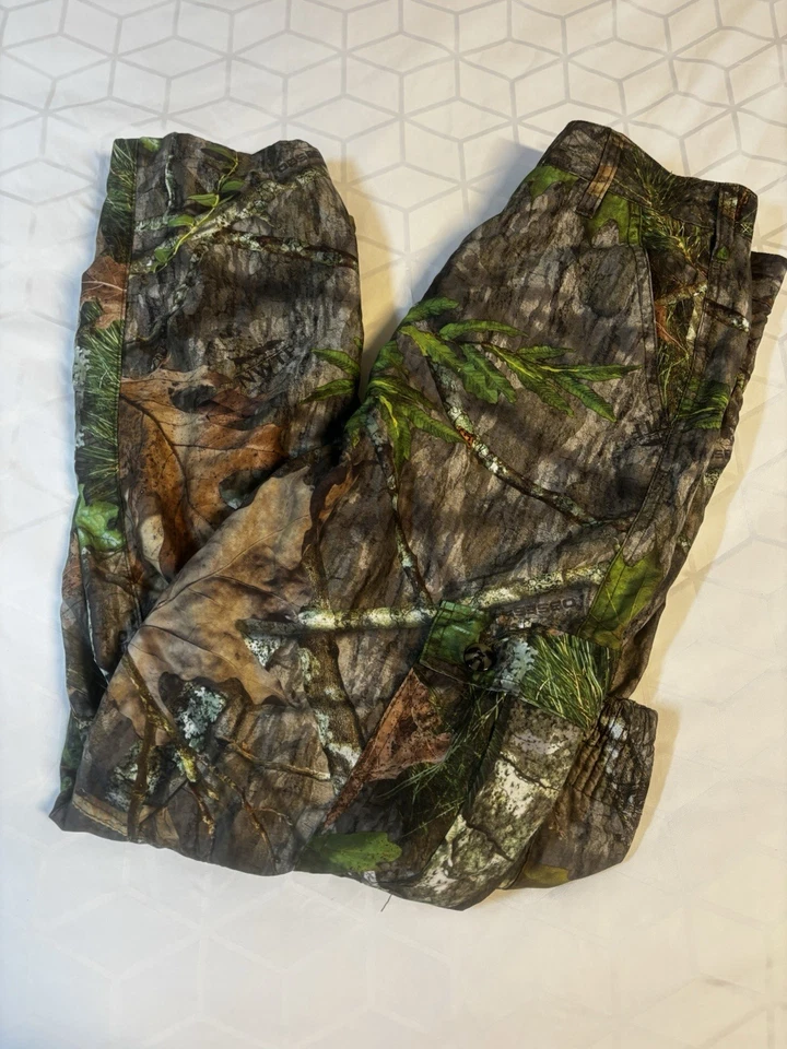 Мужские штаны из индейки Ol Tom Technical Mossy Oak камуфляжные карго размер 28–30 для охоты - Изображение 1 из 4