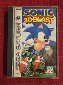 Sonic 3D Blast Sega Saturn Complete in Box