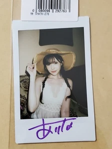 Arata Arina Polalorid Instax Cheki Photo Autograph Signed, JapaneseAV idol 新ありな - Picture 1 of 1