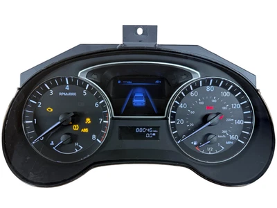 Speedometer Instrument Cluster 2014 Nissan Altima Sdn. 2.5L & 3.5L 88,046 Miles - Image 1 of 4