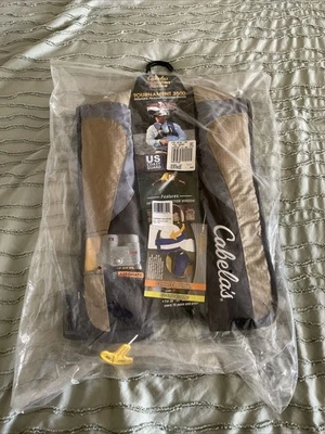 Dispositivo de flutuação de inflação automática Cabela’s 3500 torneio novo com etiquetas - Imagem 1 de 4