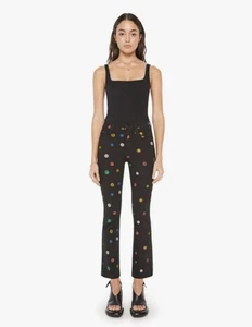 Mother Jeans Size 24 The Insider Flood Fresh As A Daisy High Rise Bootcut $218 - Picture 1 of 13