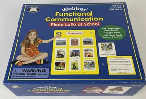 Super Duper Webber Functional Communication Photo Lotto At School Speech Therapy - Picture 1 of 15